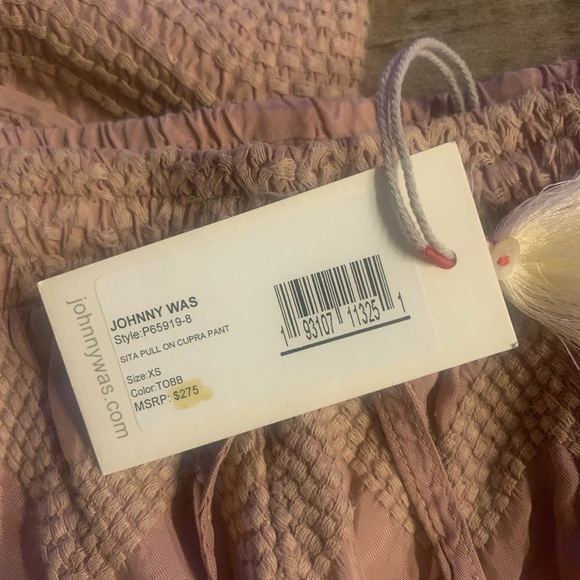 Johnny Was Sita Pull On  Cupra Joggers. - Picture 8 of 9